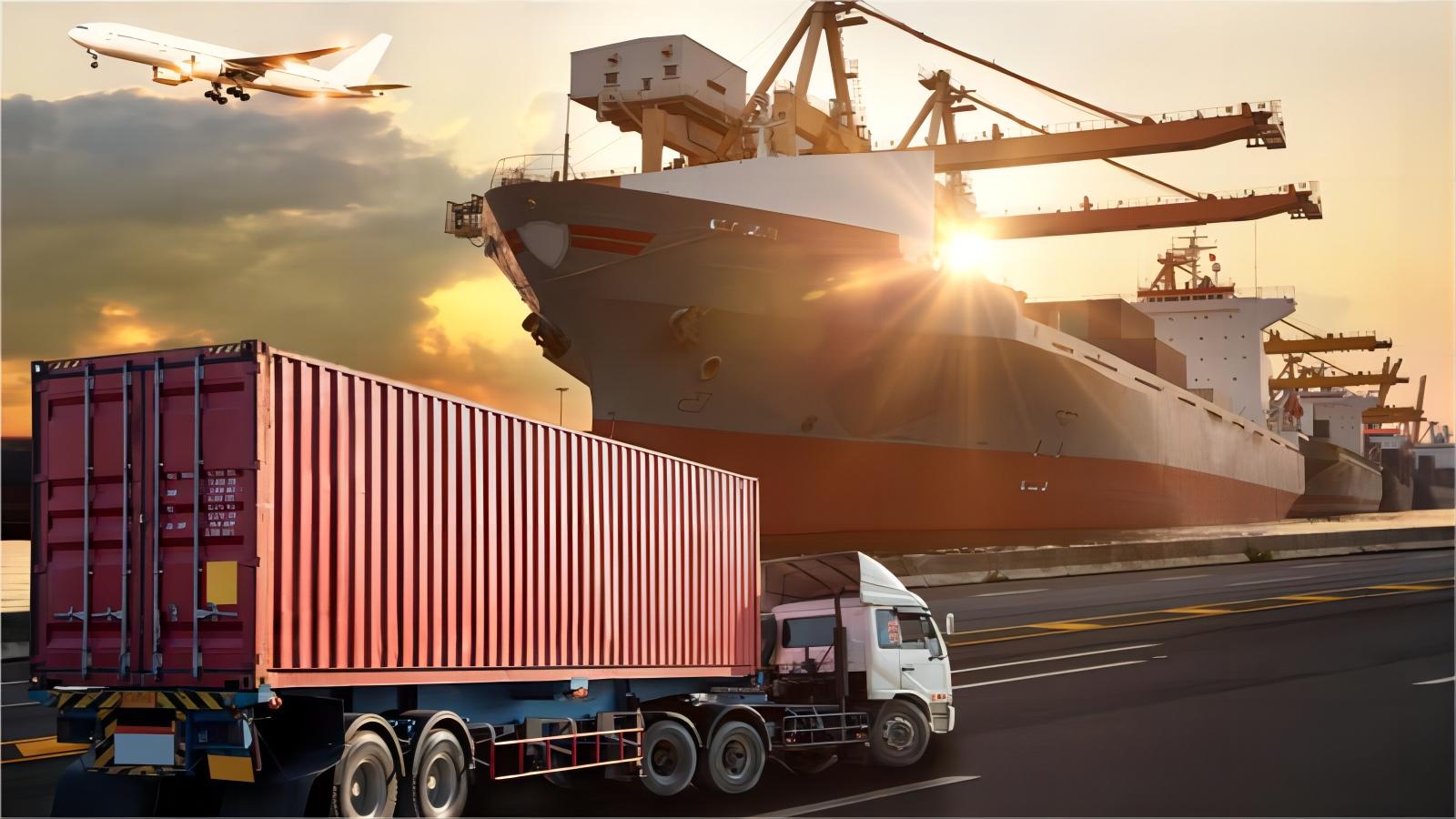 Customs clearance documents and logistics paperwork