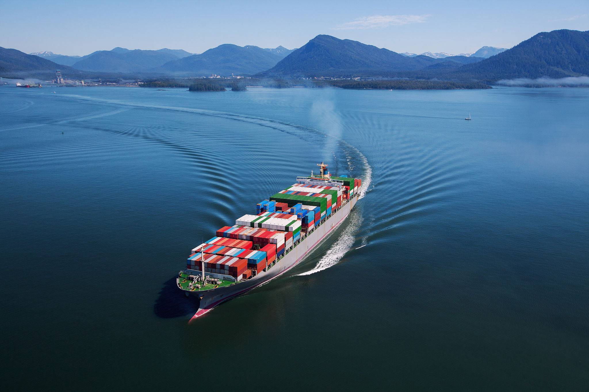 Comparison chart of different shipping methods